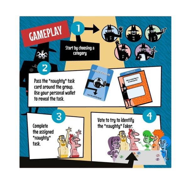 Wilder JACKBOX Games Fakin' It All Night Long Board Game - Picture 3 of 6